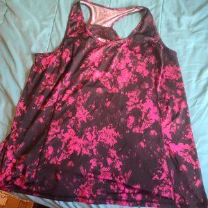 Livi Black and Pink Tank Sz 22/24